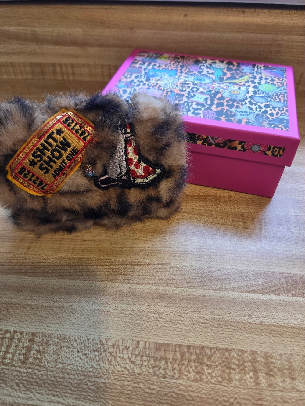 Kurt Geiger × Kelsey RandallCollab Micro Furry Kensington & Box. (SOLD OUT)
